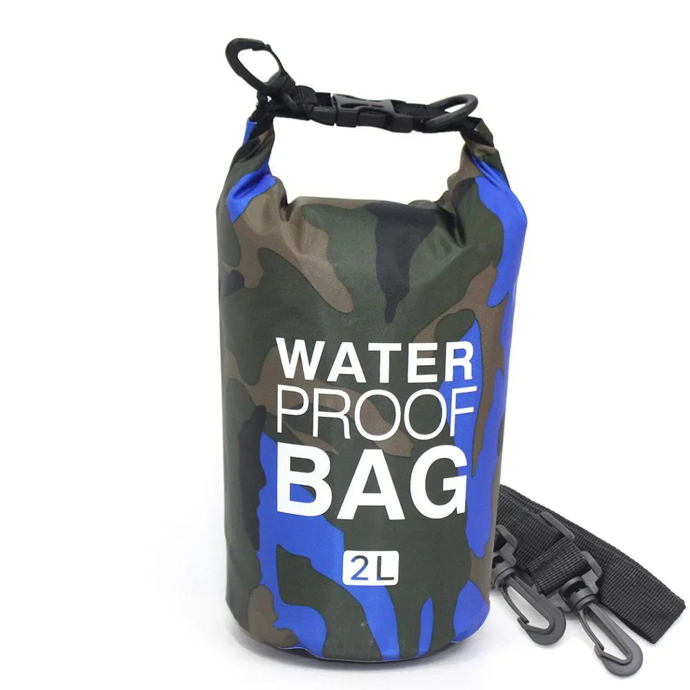Sac Étanche Camouflage 2-30L – Plongée, Rafting & Trekking