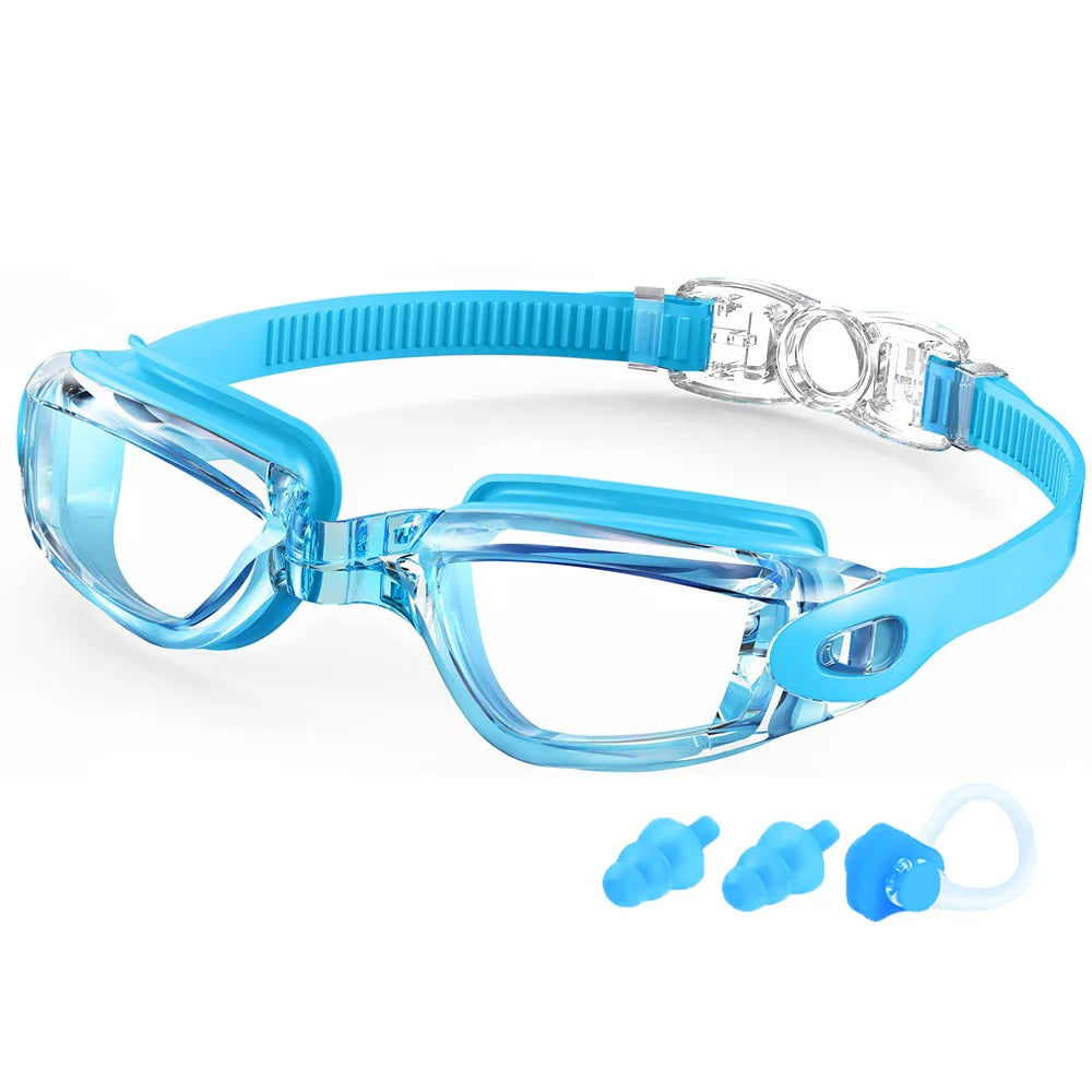 Lunettes Natation Professionnelles Anti-Buée UV – Adultes