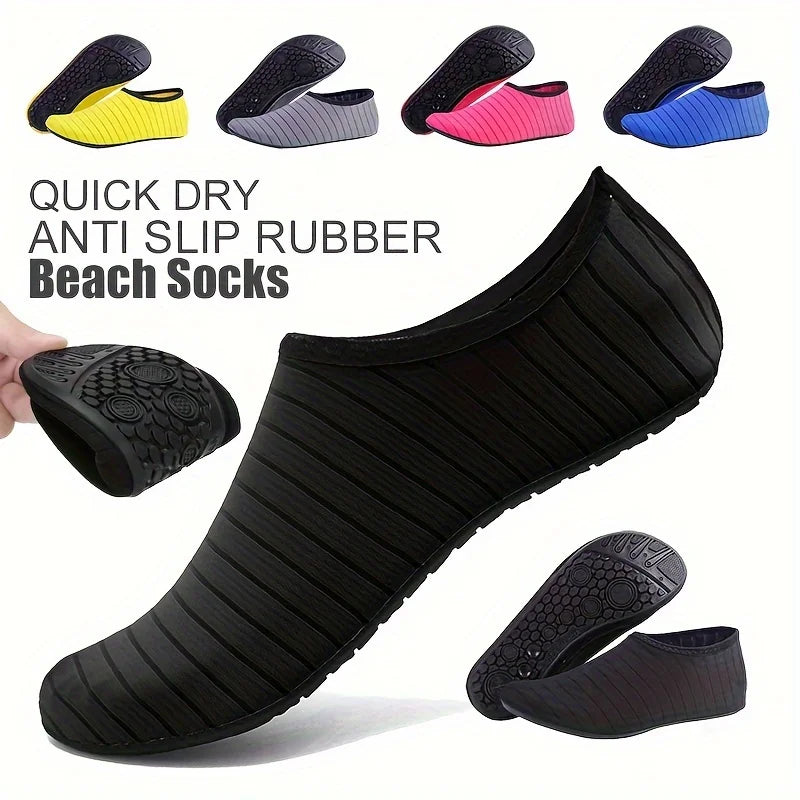 Chaussons Aquatiques Antidérapants Pied Nus – Plage & Natation