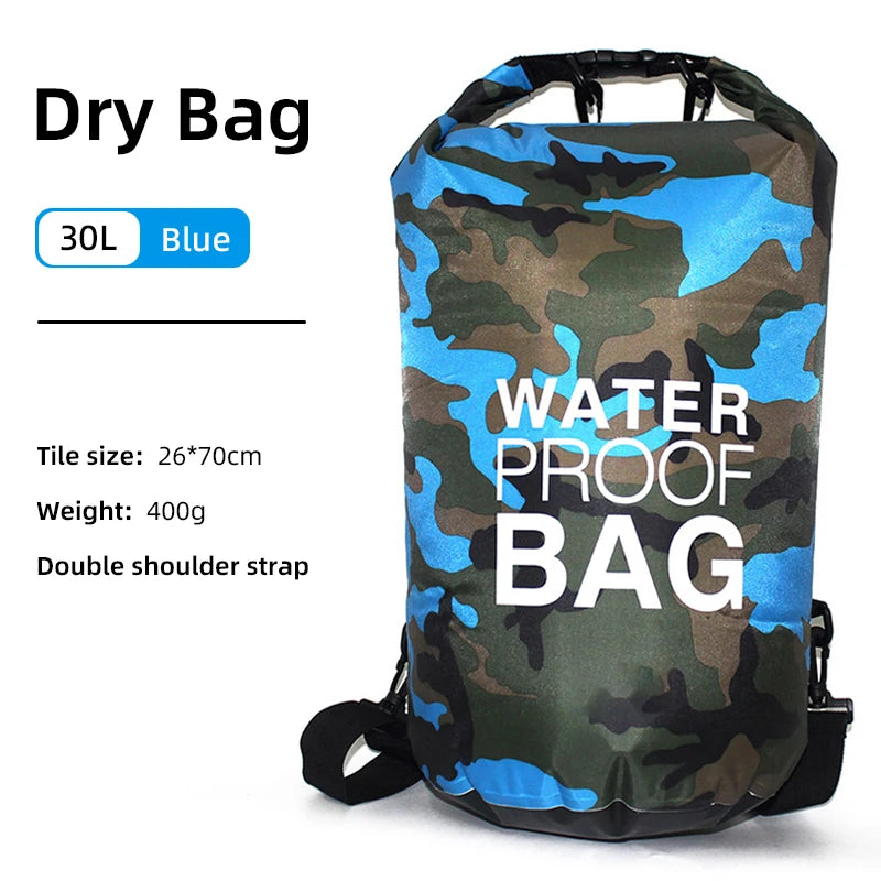 Sac À Dos Étanche 30L/15L – Kayak, Natation & Sports Outdoor