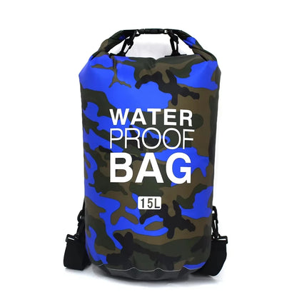 Sac Étanche Camouflage 2-30L – Plongée, Rafting & Trekking