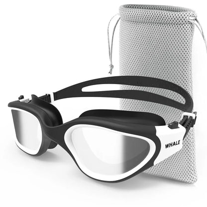 Lunettes Natation Polarisées Anti-Buée UV – Silicone Réglable