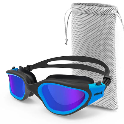 Lunettes Natation Polarisées Anti-Buée UV – Silicone Réglable