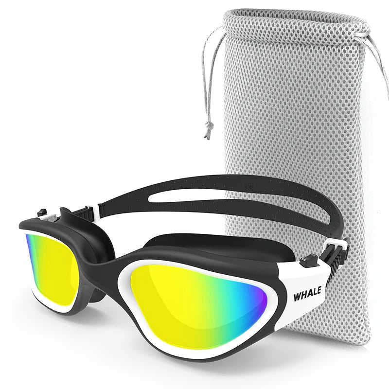Lunettes Natation Polarisées Anti-Buée UV – Silicone Réglable