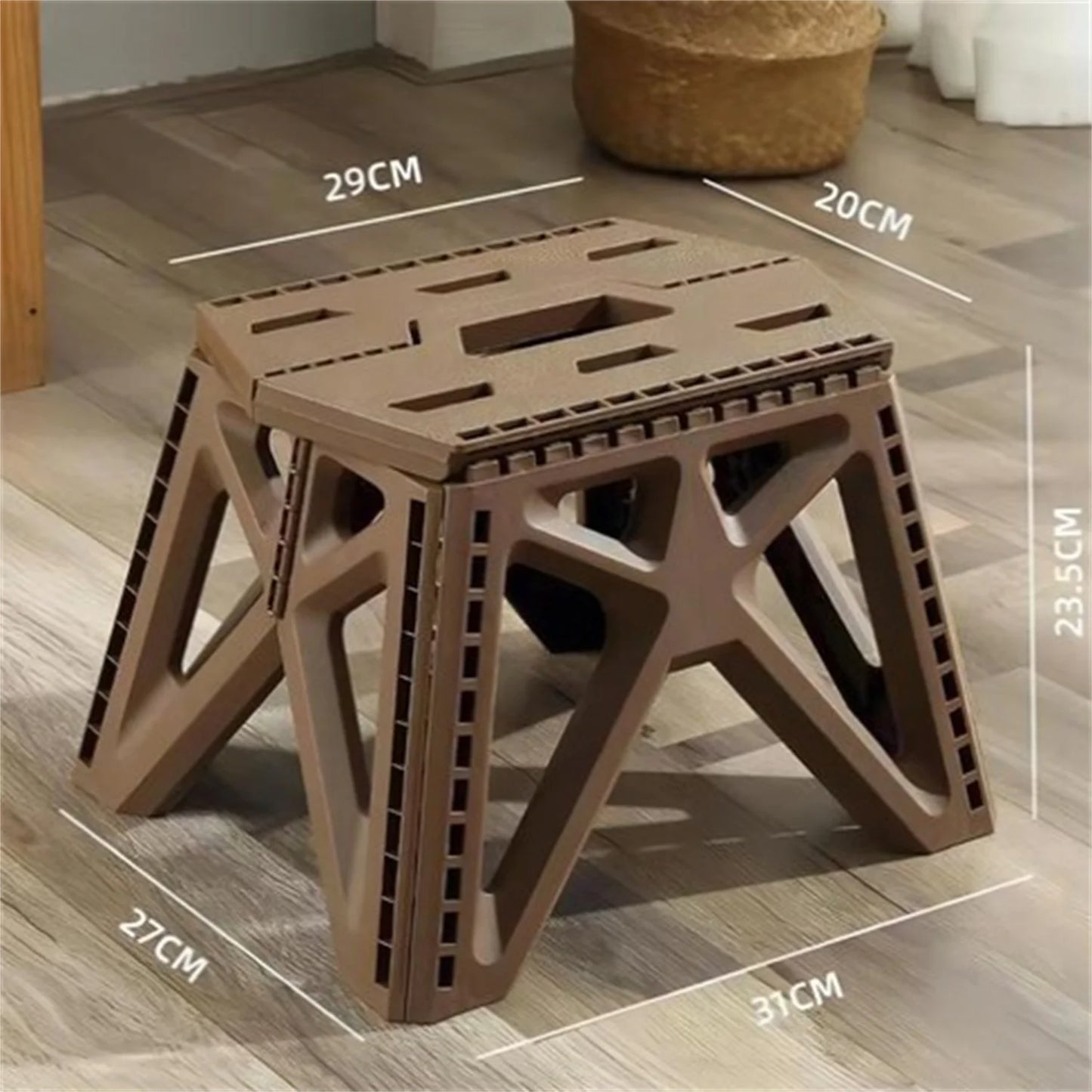 Tabouret Extérieur Pliant Portable – Solide & Multifonction