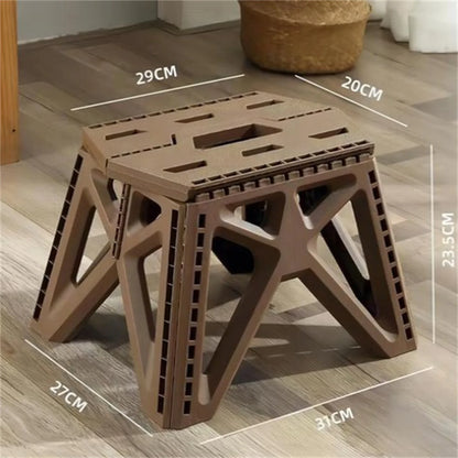 Tabouret Extérieur Pliant Portable – Solide & Multifonction