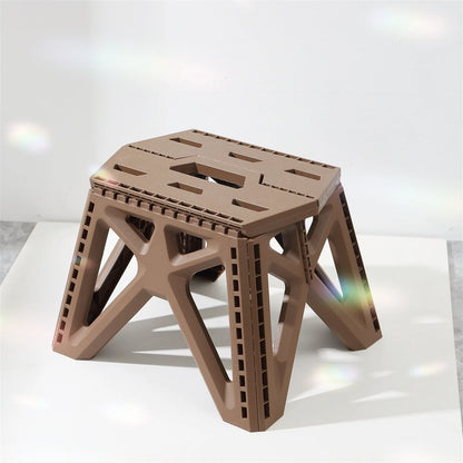 Tabouret Extérieur Pliant Portable – Solide & Multifonction