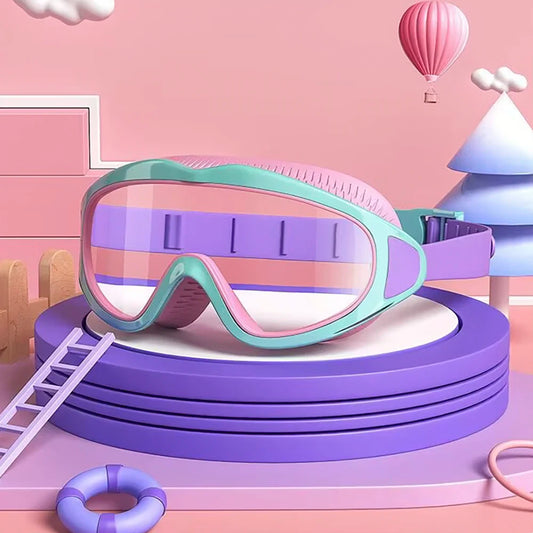 Lunettes Natation Enfant Grand Angle Étanches – UV & Anti-Buée