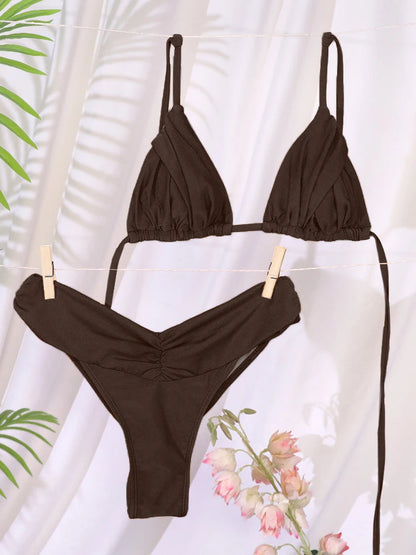 Ensemble Bikini Femme Micro Triangle – Sexy & Élégant
