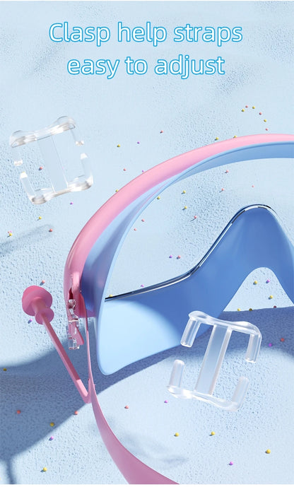 Lunettes Natation Enfant Anti-Buée UV – Grand Cadre HD