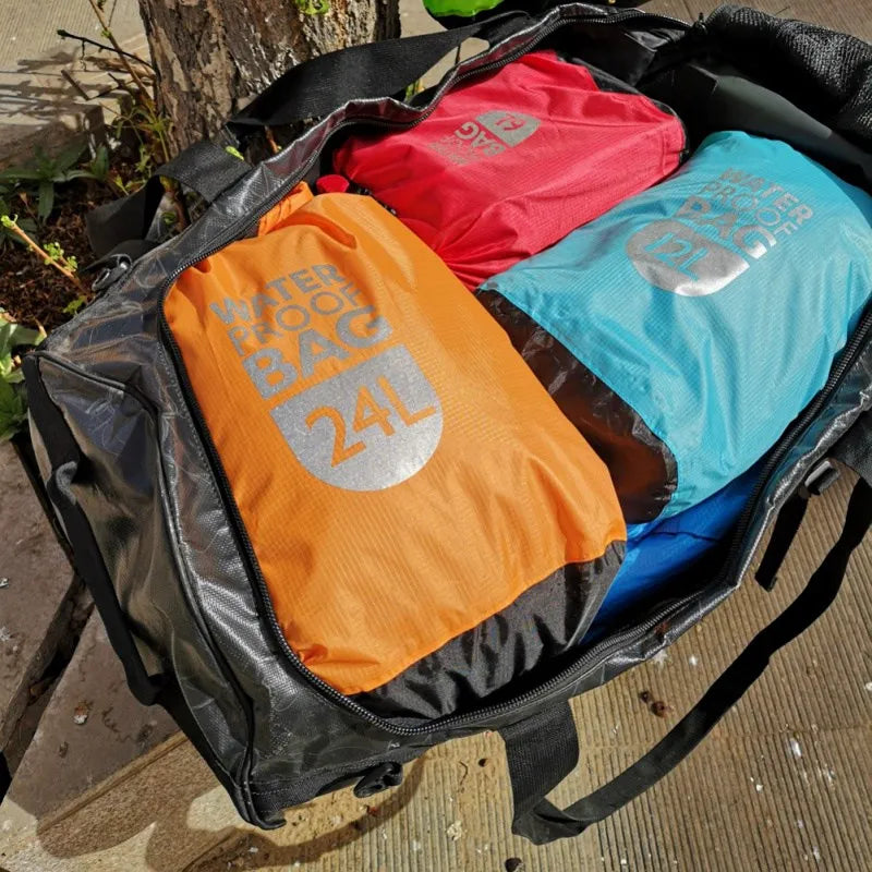 Sac Étanche 6-24L – Natation, Rafting, Kayak & Voile