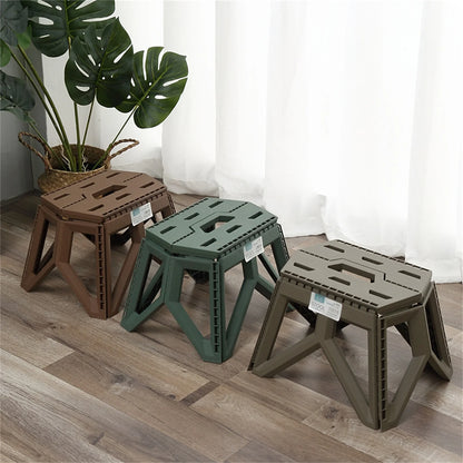 Tabouret Extérieur Pliant Portable – Solide & Multifonction