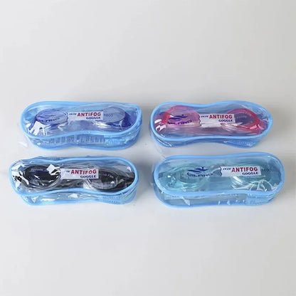 Lunettes Natation Silicone HD Anti-Buée & Imperméable Adulte