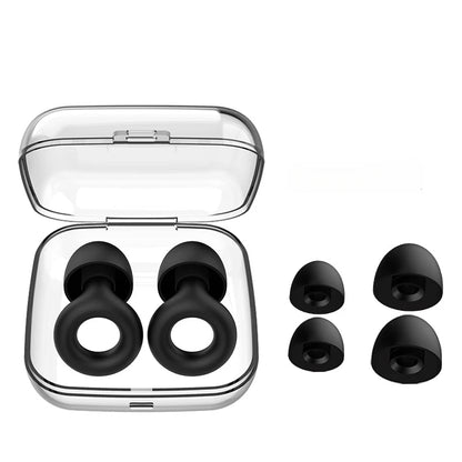 Bouchons d'Oreilles Anti-Bruit Natation & Sommeil – Silicone