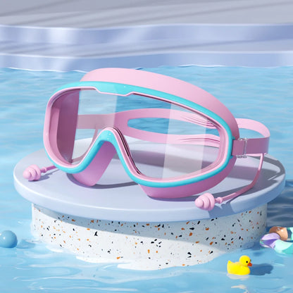 Lunettes Natation Enfant Anti-Buée UV – Grand Cadre HD