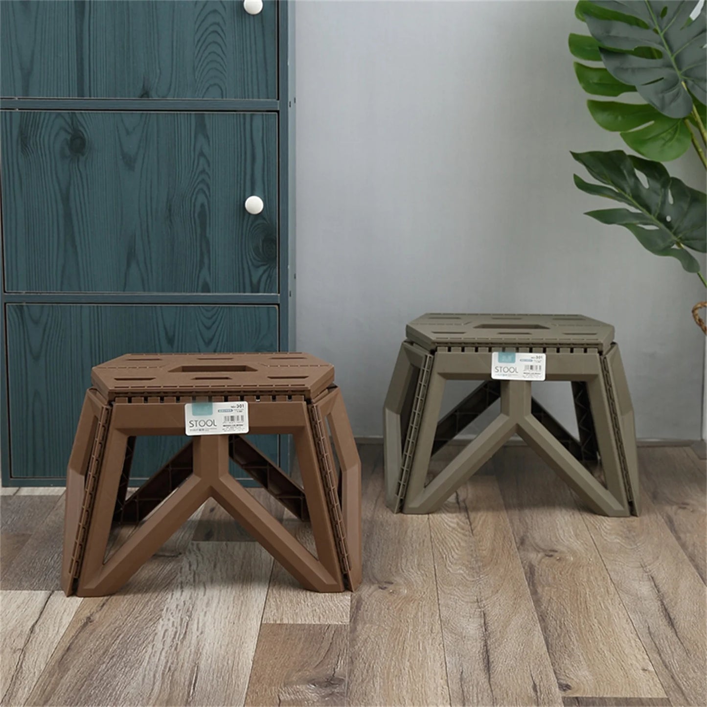 Tabouret Extérieur Pliant Portable – Solide & Multifonction