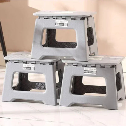 Tabouret Pliant Léger Multifonctionnel – Repose-Pieds Antidérapant