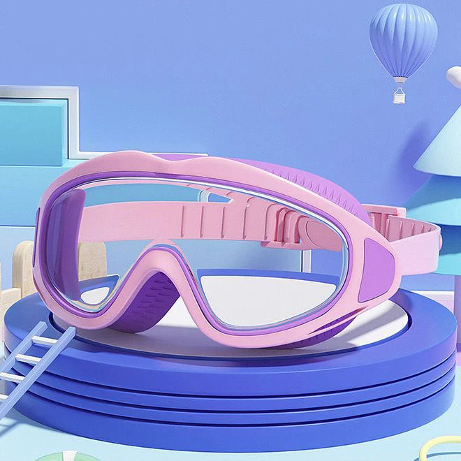 Lunettes Natation Enfant Grand Angle Étanches – UV & Anti-Buée