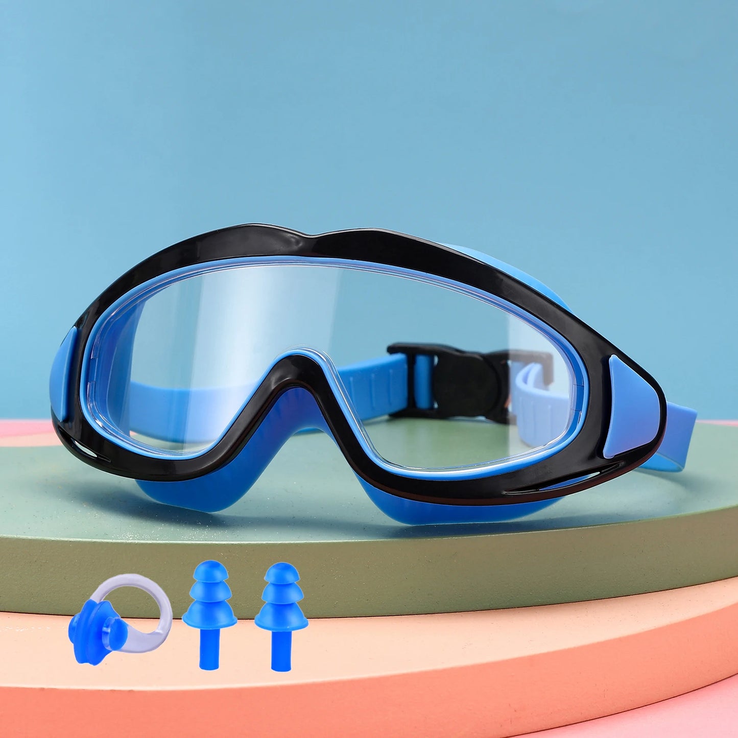 Lunettes Natation Enfant Grand Angle Étanches – UV & Anti-Buée
