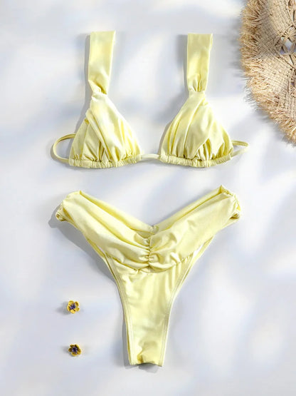Ensemble Bikini Femme Micro Triangle – Sexy & Élégant