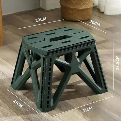 Tabouret Extérieur Pliant Portable – Solide & Multifonction