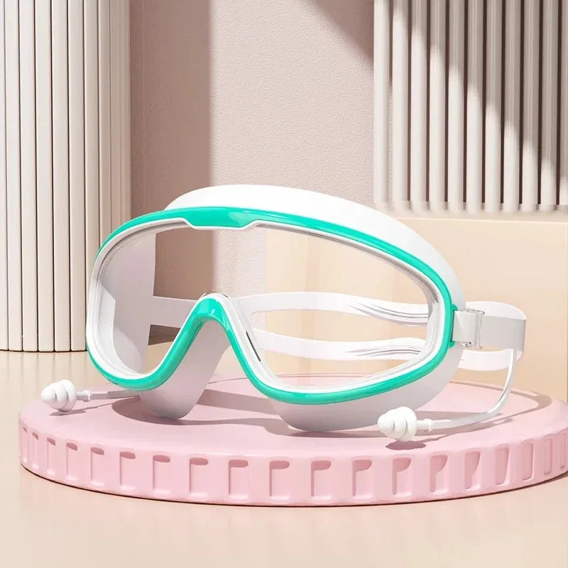 Lunettes Natation Adulte Grand Cadre – Anti-Buée & UV