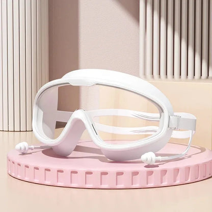 Lunettes Natation Adulte Grand Cadre – Anti-Buée & UV