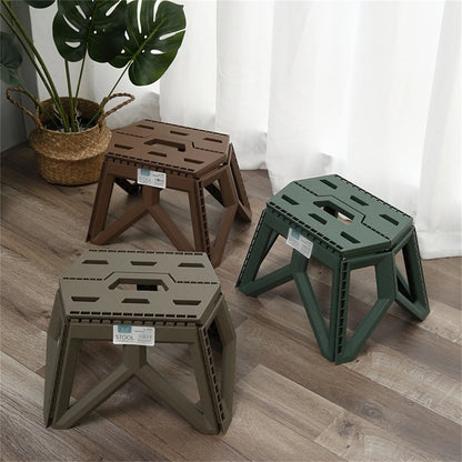 Tabouret Extérieur Pliant Portable – Solide & Multifonction