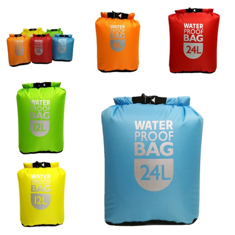 Sac Étanche 6-24L – Natation, Rafting, Kayak & Voile