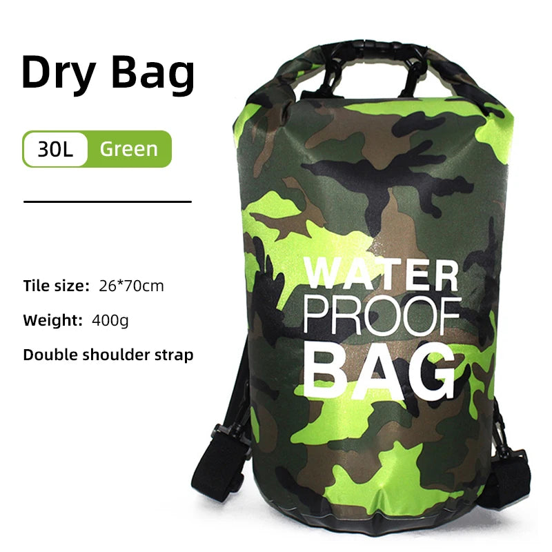 Sac À Dos Étanche 30L/15L – Kayak, Natation & Sports Outdoor
