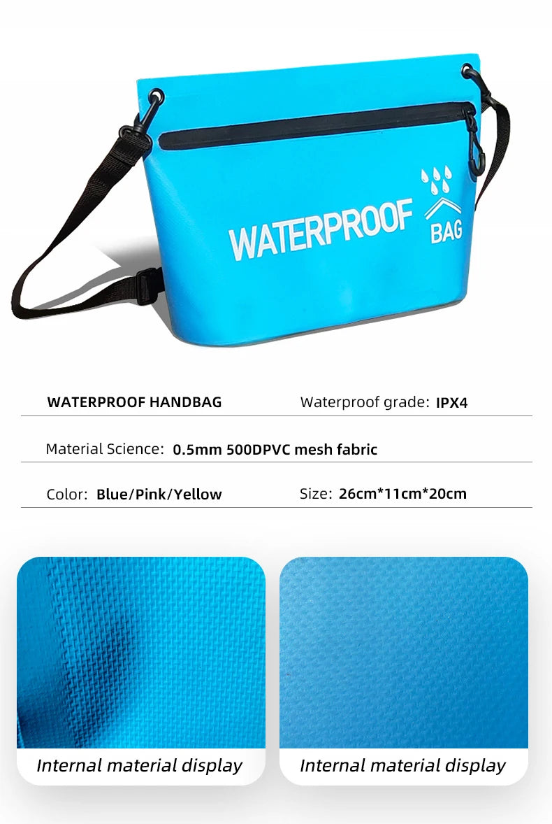 Sac Étanche 5L Imperméable – Voyage, Natation & Kayak