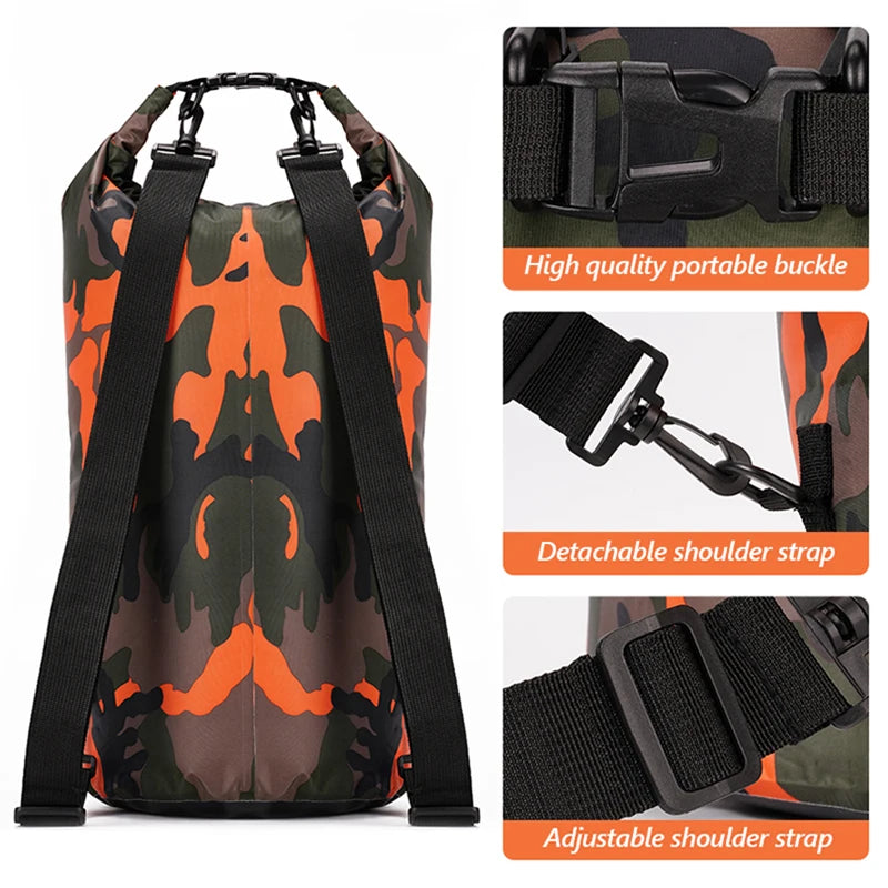 Sac À Dos Étanche 30L/15L – Kayak, Natation & Sports Outdoor