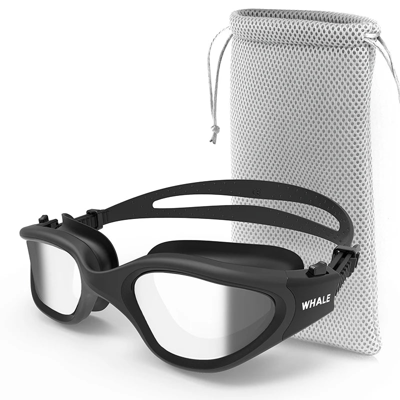 Lunettes Natation Polarisées Anti-Buée UV – Silicone Réglable