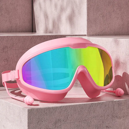 Lunettes Natation Adulte Grand Cadre – Anti-Buée & UV