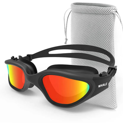 Lunettes Natation Polarisées Anti-Buée UV – Silicone Réglable